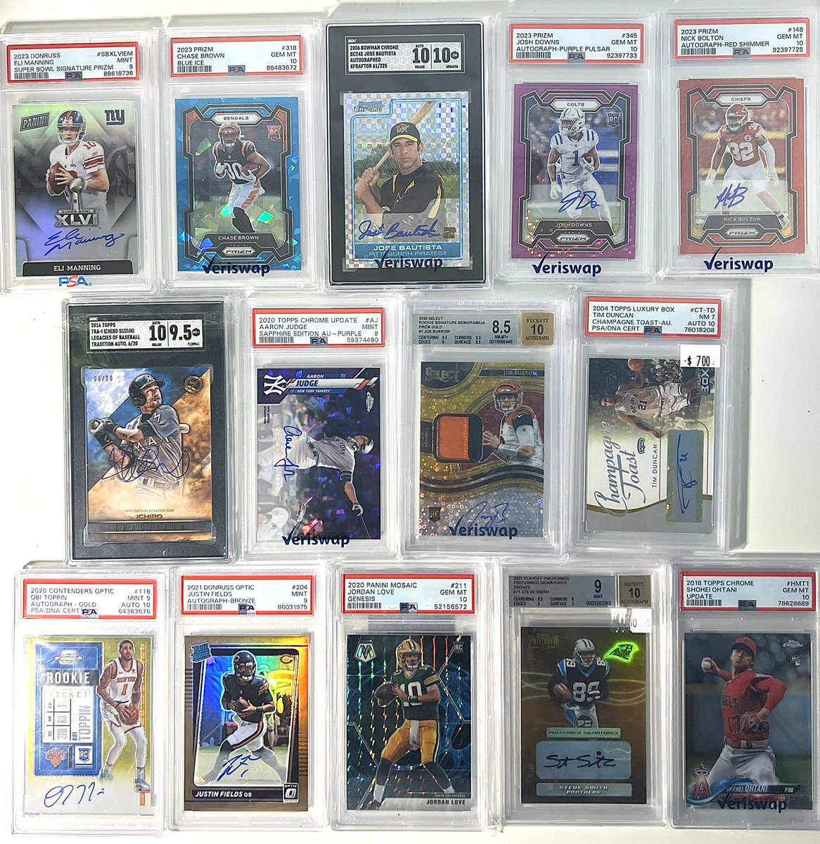 NoHoldsCards's tweet image. SLAB MEGA SALE 🚨🚨🚨

Reply/DM For Prices 🤝

Every slab that sells, I add $4 to the pot. One random RTer gets the pot at the end of the night 👀 

If 20 slabs sell, someone who reposts is getting 80 bucks 🤙🏻

Let’s get some slabs SOLD🔥