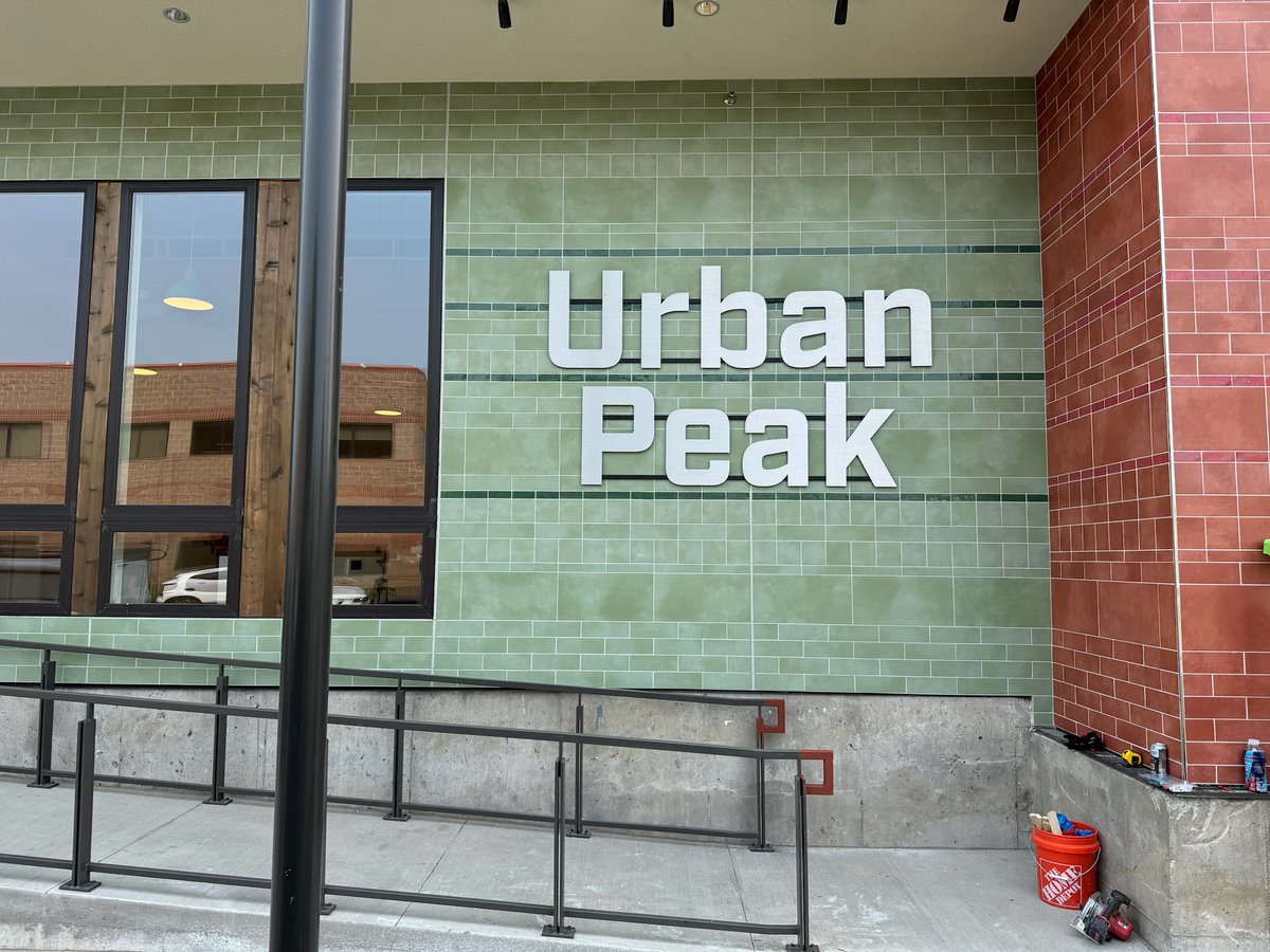 Our new sign is hung and we're cutting the ribbon on Wednesday. So excited to finally move into the Mothership! 🙌 #BeTheSpark