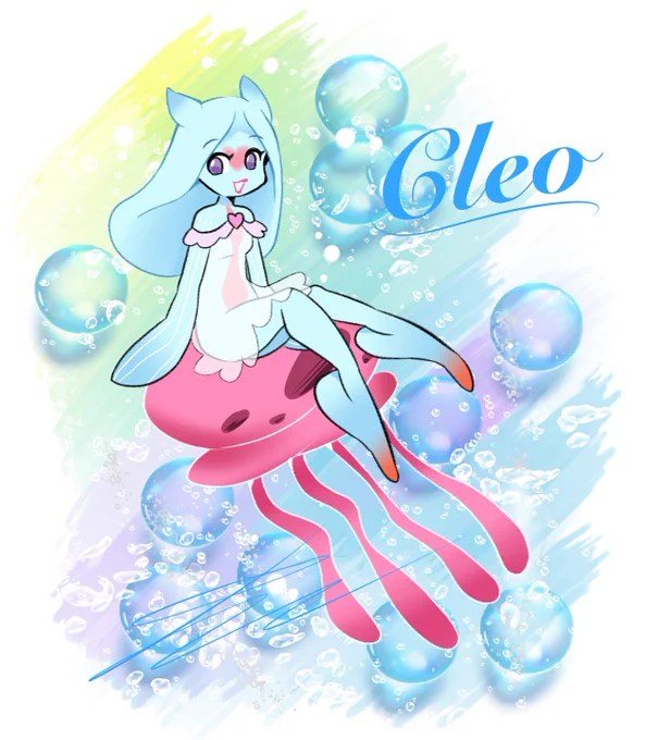 OMG hit post! (Tweet) I am surprised at the response that post is getting. Thank you so much!!  My Spongebob oc "cleo" was made about 2 years ago.  I am very happy that so many people like her!