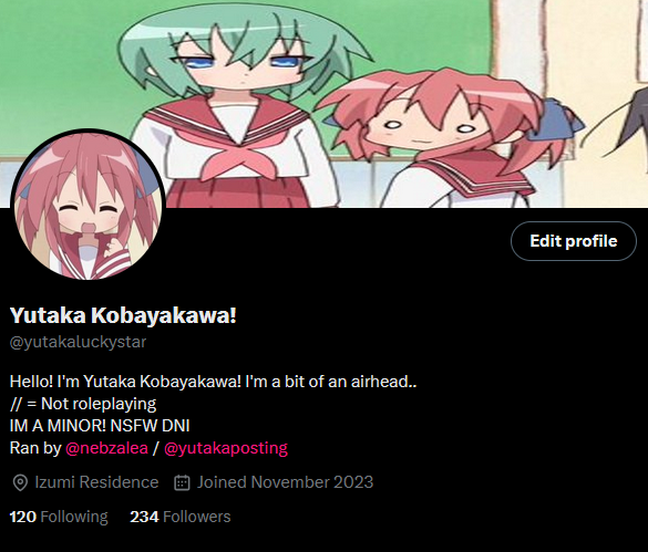 // Changed the profile a little! I dont use this pfp on my main anymore, so......