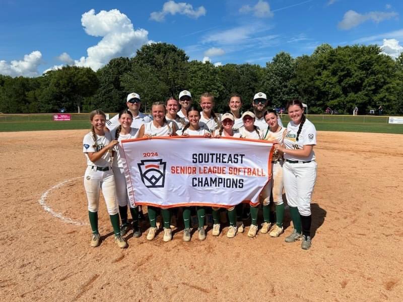 Reagan Haggard (@reaganh2026) on Twitter photo Little League Senior World Series…Team Southeast is coming for you!! Our team understood the assignment and we are headed to Delaware this weekend!
<a href="/LittleLeague/">Little League</a> @espnu @chapinsoftball <a href="/palmetto76erawe/">Palmetto 76ers/Aja Wilson Elite</a> <a href="/JeromeFleetwood/">jerome dickerson</a> <a href="/PGH_SCarolina/">Prep Girls Hoops South Carolina</a> <a href="/CghrMedia/">CGHRMedia</a> Little League Senior World Series…Team Southeast is coming for you!! Our team understood the assignment and we are headed to Delaware this weekend!
<a href="/LittleLeague/">Little League</a> @espnu @chapinsoftball <a href="/palmetto76erawe/">Palmetto 76ers/Aja Wilson Elite</a> <a href="/JeromeFleetwood/">jerome dickerson</a> <a href="/PGH_SCarolina/">Prep Girls Hoops South Carolina</a> <a href="/CghrMedia/">CGHRMedia</a>