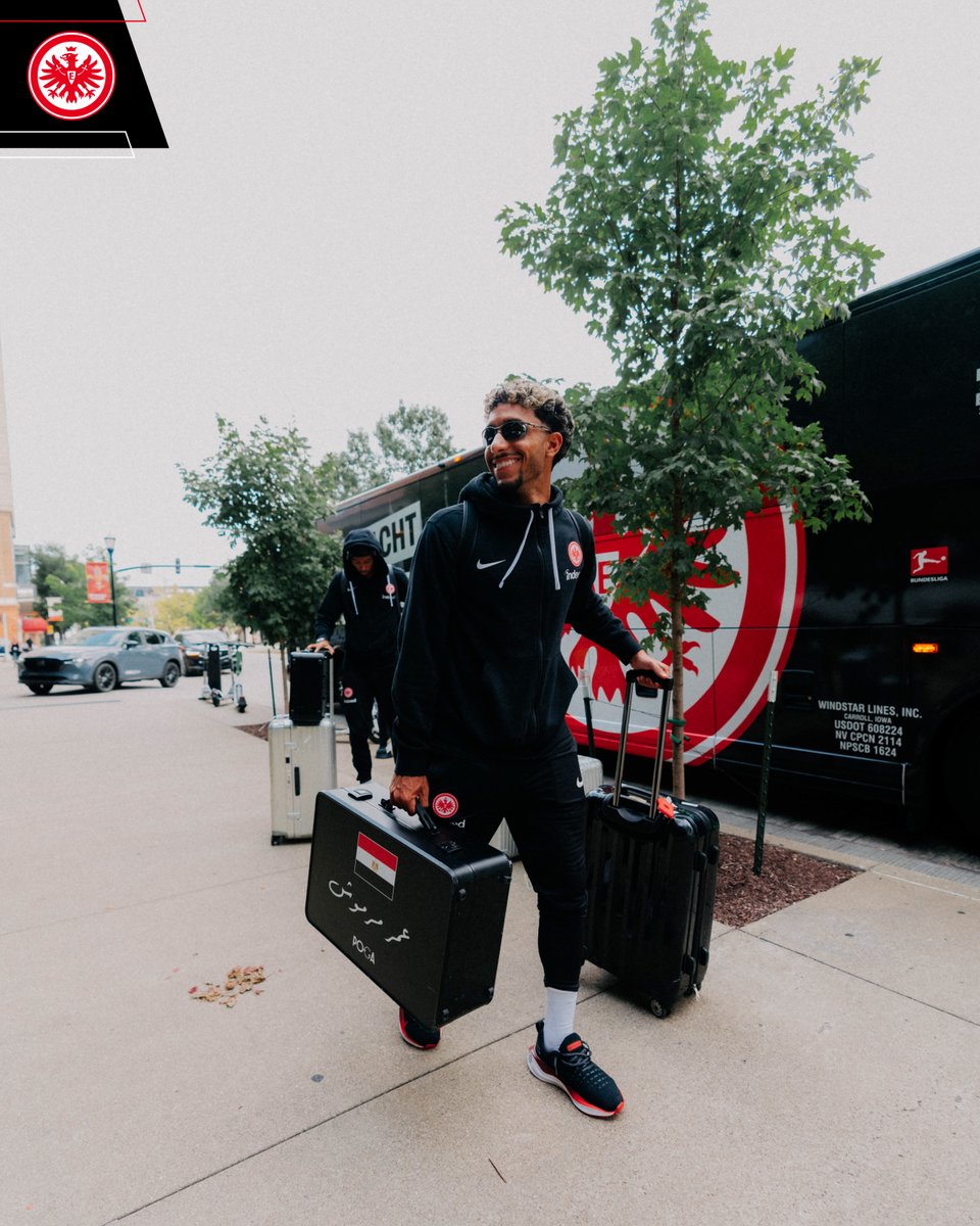 Eintracht's tweet image. 🏙️📍Louisville: Die Americas Tour startet! 

#SGE | #GudeUSA | @Bundesliga_DE