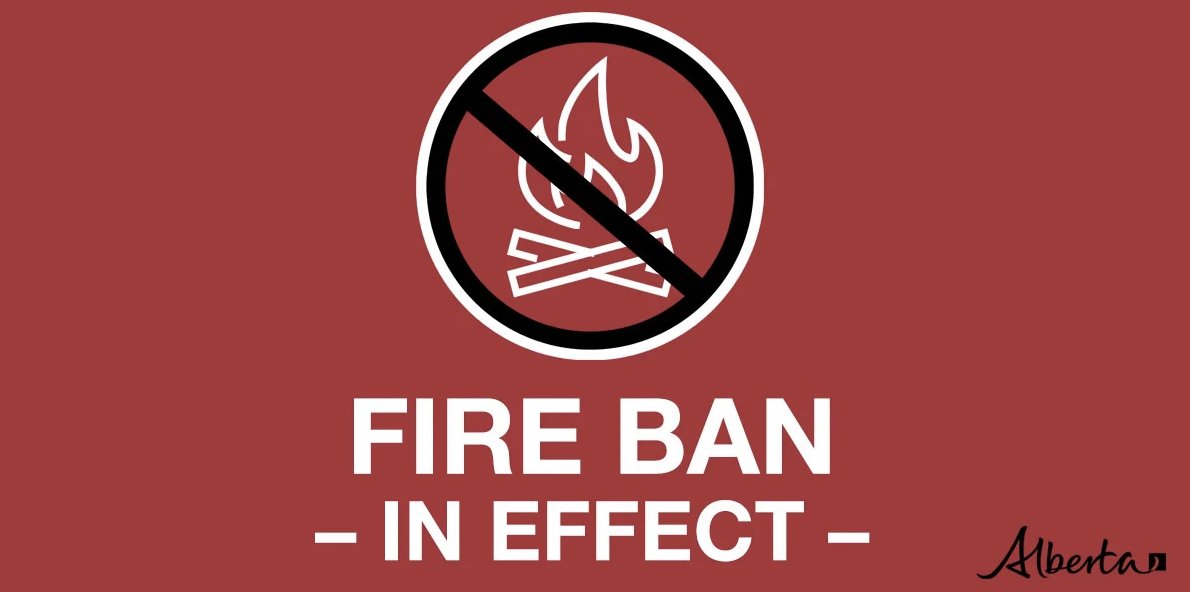 The average wildfire danger for the Calgary Forest Area, which includes the MD of Bighorn, is now EXTREME.

A fire ban is still in place for the entire MD of Bighorn. This fire ban will remain in effect until conditions improve.

If you see a wildfire, call 310-FIRE (3473).