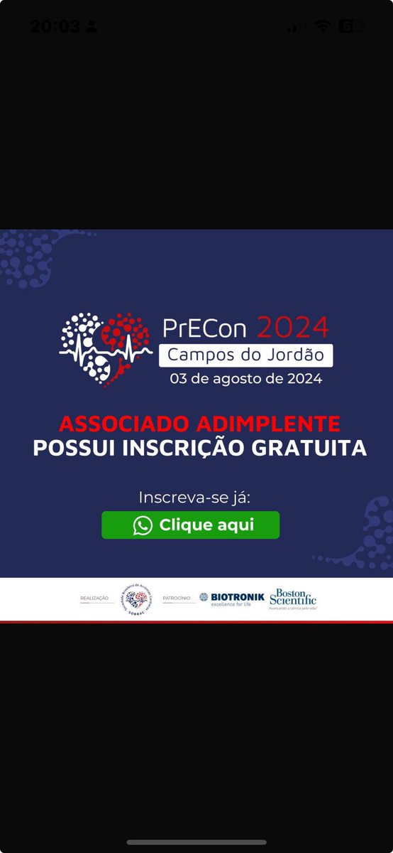 Precon campos - inscrição gratuita