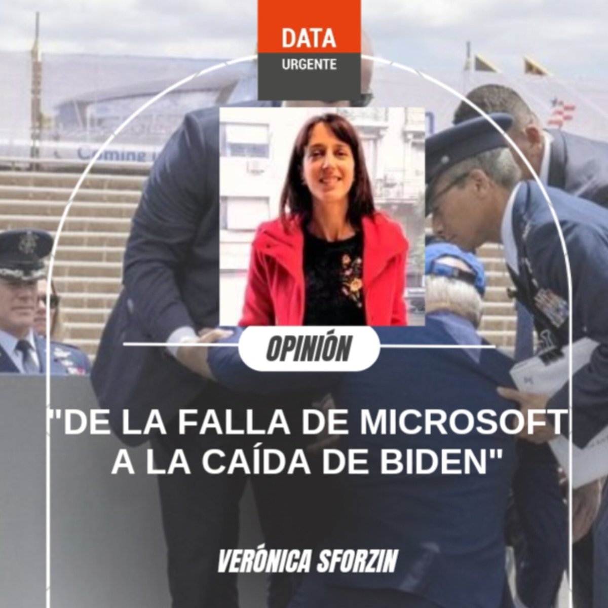 #Opinión | 
De la falla de Microsoft a la caída de Biden: 
Por ✍️ <a href="/VeronicaSforzin/">Verónica Sforzin</a> dataurgente.com/opini%C3%B3n-1…