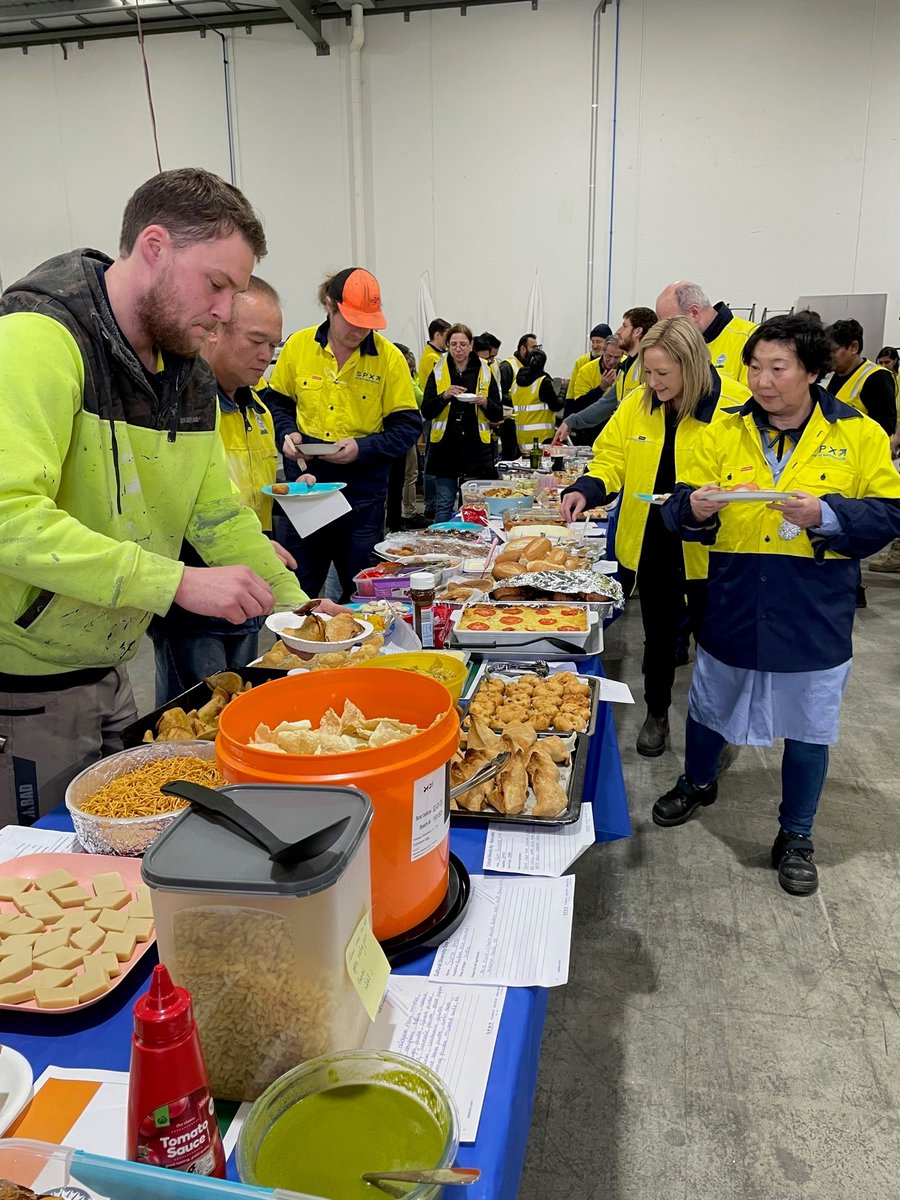 Last Friday, the team at SPX AtoN Somerville celebrated diversity and inclusion with a special morning tea. Together, we honoured our unique cultural backgrounds by sharing traditional dishes from the regions and countries we identify with. #culturaldiversity #celebratediversity