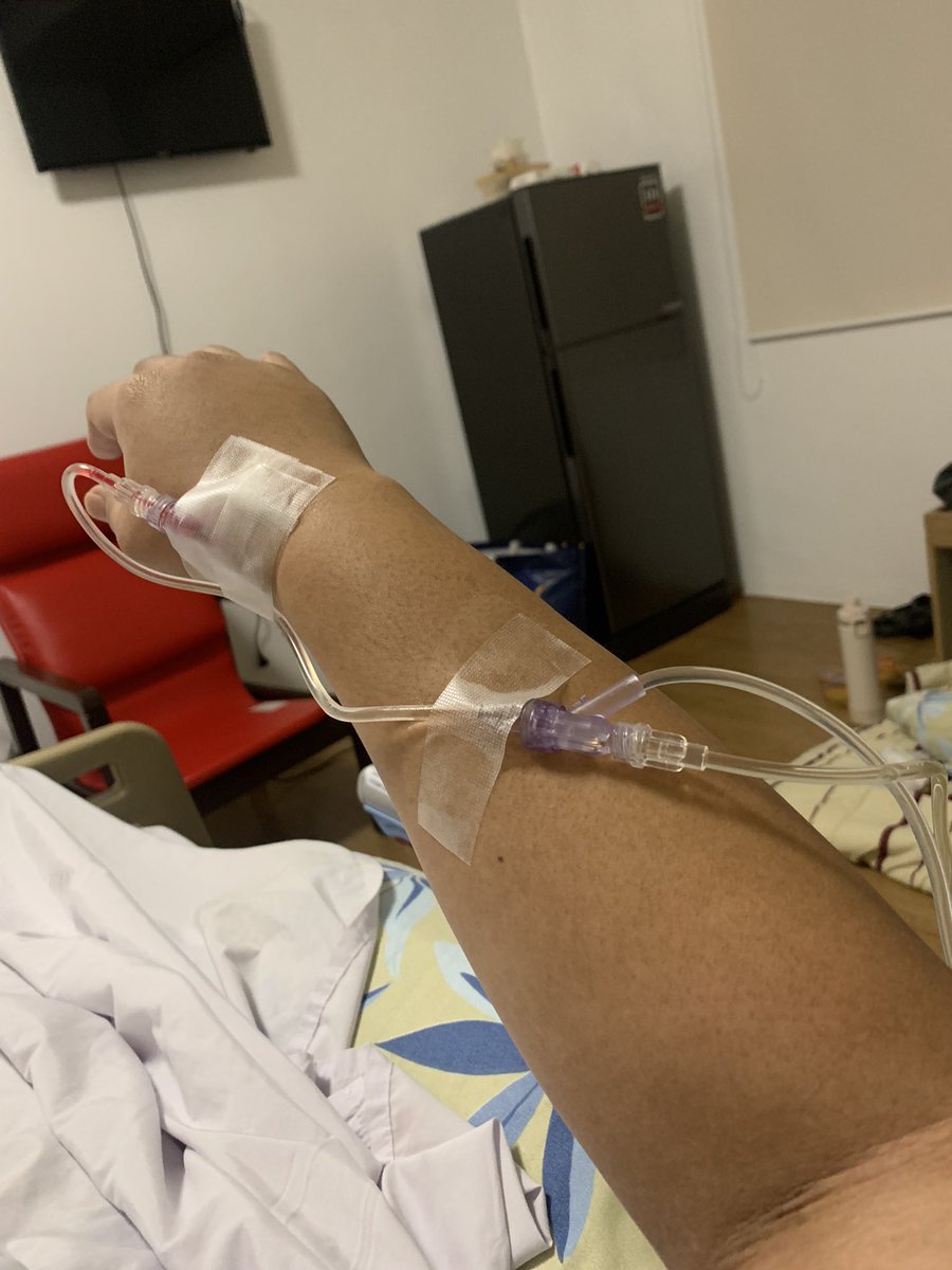 i was admitted to the hospital last night due to abdominal pain dami ko pa test na pagdadaanan 😭 sana gumaling na ako agad meron p ako tds3 na aattend 😞