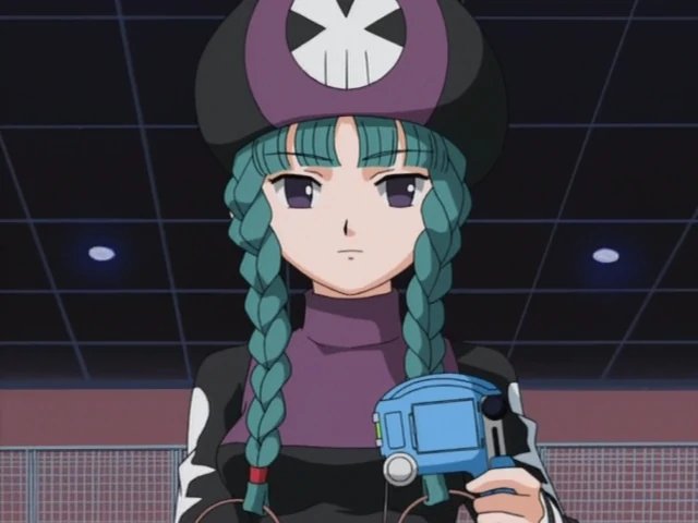 When you want to talk to the goth girl but she just looks at you like this.