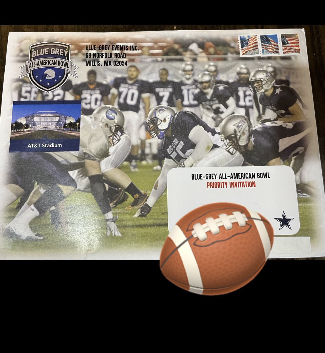 LJ Boyd (@ljboydfootball) on Twitter photo Great news in the mail today! Iβve been invited to play in the <a href="/BlueGreyFB/">Blue-Grey All-American Bowl</a> All-American Bowl January in Dallas Texas!
Thank you so much for the selection canβt wait to make some plays for the East Squad! Great news in the mail today! Iβve been invited to play in the <a href="/BlueGreyFB/">Blue-Grey All-American Bowl</a> All-American Bowl January in Dallas Texas!
Thank you so much for the selection canβt wait to make some plays for the East Squad!
