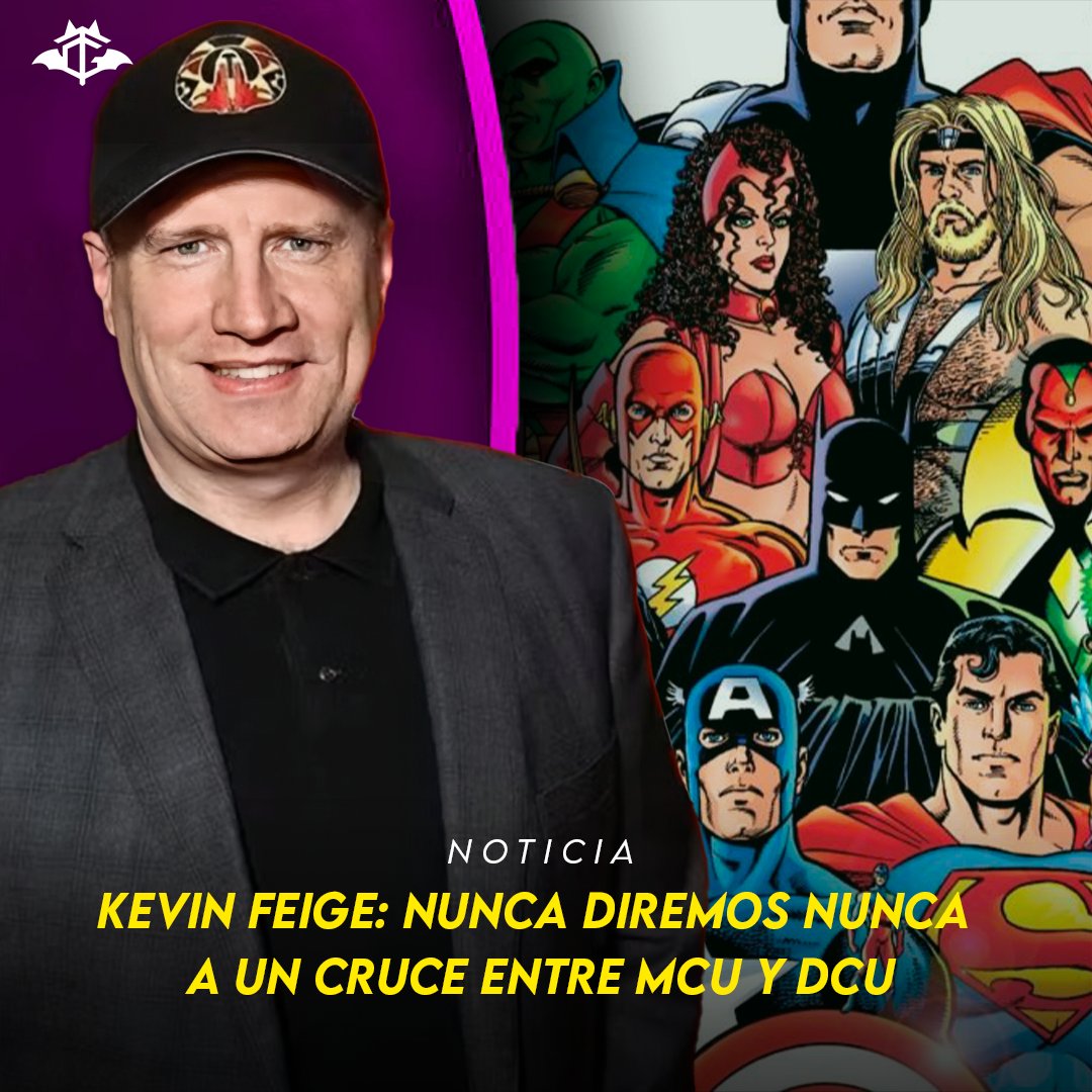 gotico_comics's tweet photo. Podría pasar en algún momento! 🦸🏻‍♂️❤️

Recientemente el presidente de #MarvelStudios fue cuestionado sobre la posibilidad de ver a #DCComics con #MarvelComics.

"No sé cuándo sucedería eso, ni cómo sucedería. Nunca diremos nunca, pero no, no hay planes".

[Vía:@Collider] https://t.co/y7SGhjXRqW
