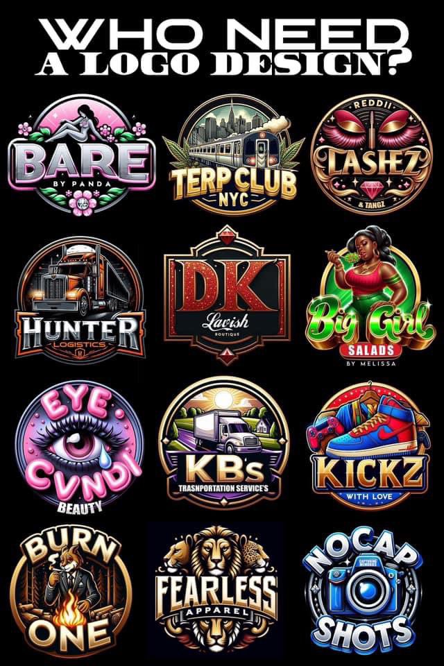 WHO NEED A LOGO DESIGN