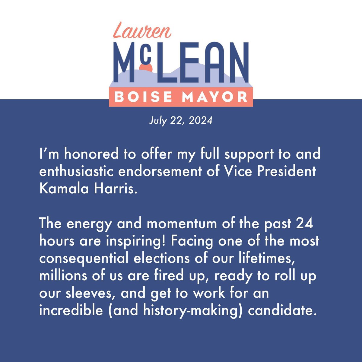 Lauren McLean tweet media