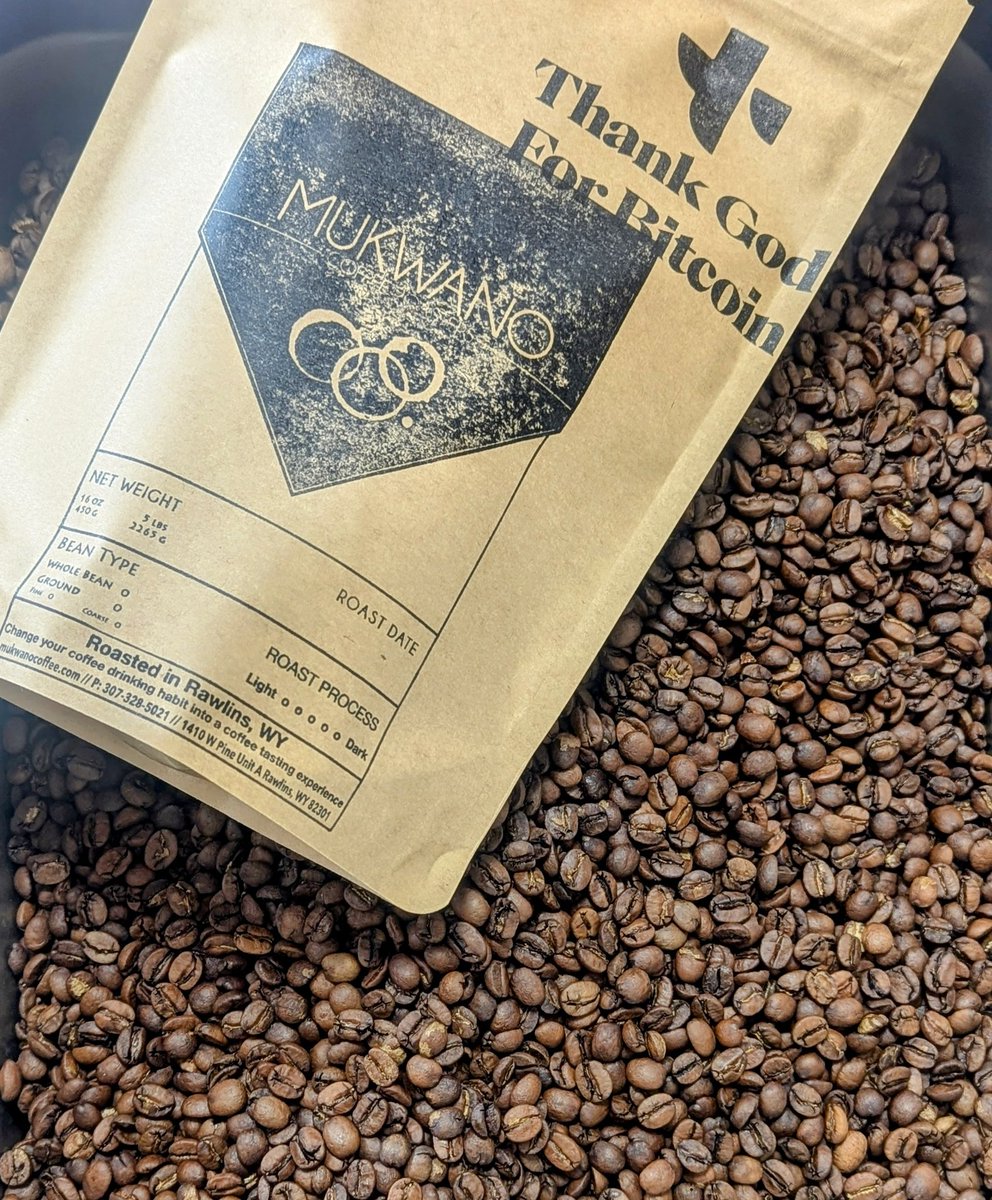 We are excited to announce a Mukwano Coffee blend. We are partnering up with <a href="/ThankGodForBTC/">Thank God for Bitcoin</a> and created a special blend that will be available at the Thank God for Bitcoin conference in Nashville this week July 24th-25th! Will be available online in August for retail!
#TGFB24