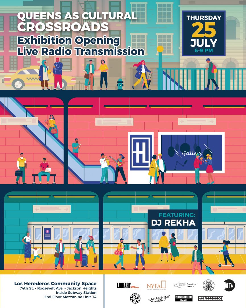 🎈WE HAVE BIG NEWS 🎈

You may have heard the rumblings…and it’s true!

Los Herederos is opening its first community space in the 74th Street-Roosevelt Ave-Jackson Heights subway station as part of a new artist marketing opportunity with the @mta. 

#whatitmeanstobefromqueens