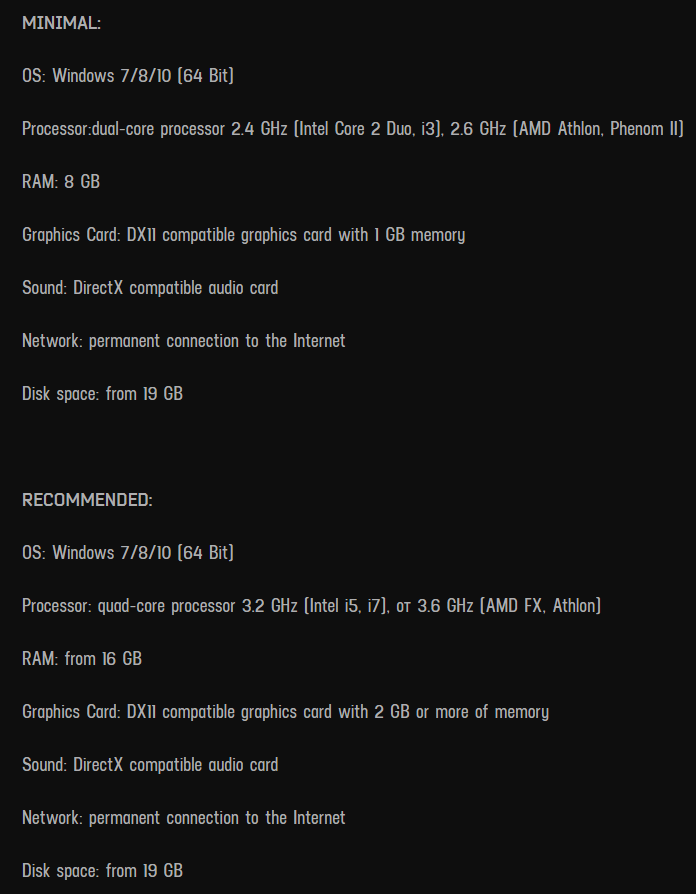 BAXBEAST's tweet photo. Can we PLEASE update the requirements for the game?
We ALL know that this specs will not even run the game, so how is this recomended after so many years? its very scummy and from time to time you see people on stream telling you that they couldnt even run the game. its 2024, the game does NOT run with these specs, update them ASAP.
#EscapefromTarkov @tarkov @nikgeneburn