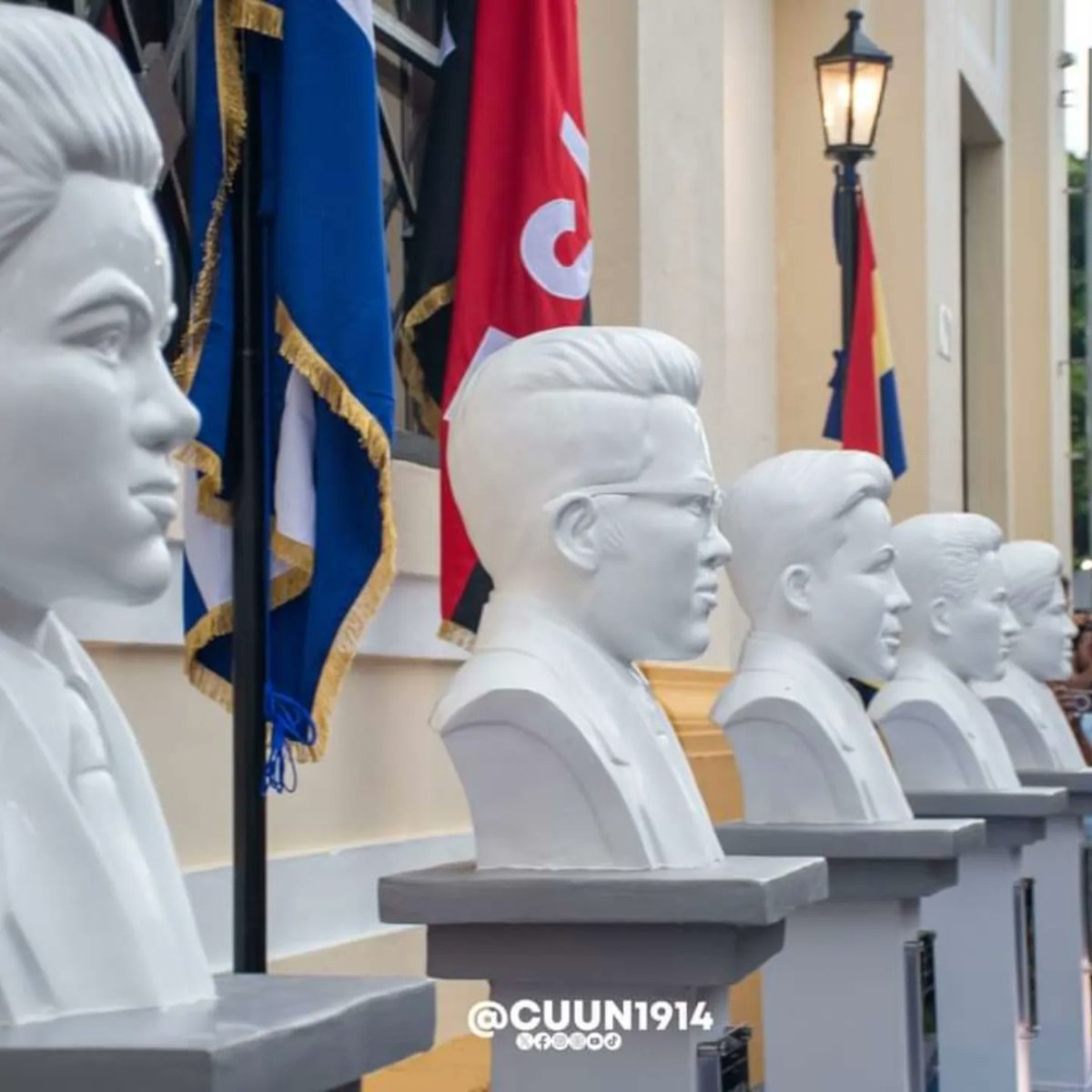 En conmemoración del 65 aniversario de la masacre estudiantil de 1959, el Centro Universitario de la Universitario de la Universidad Nacional CUUN, inauguró el monumento a los 5 estudiantes asesinados por la hordas somocistas.

#CUUN1914
#SiempreSera19
#SiempreSera23