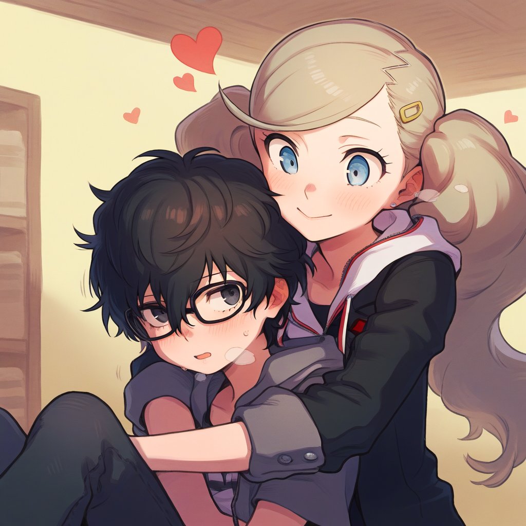 Due to outstanding academics far beyond his peers, Little Akira has been promoted straight to Shujin.

An 8 year old boy attending a High School full of hormonal teenagers and sex-starved teachers.