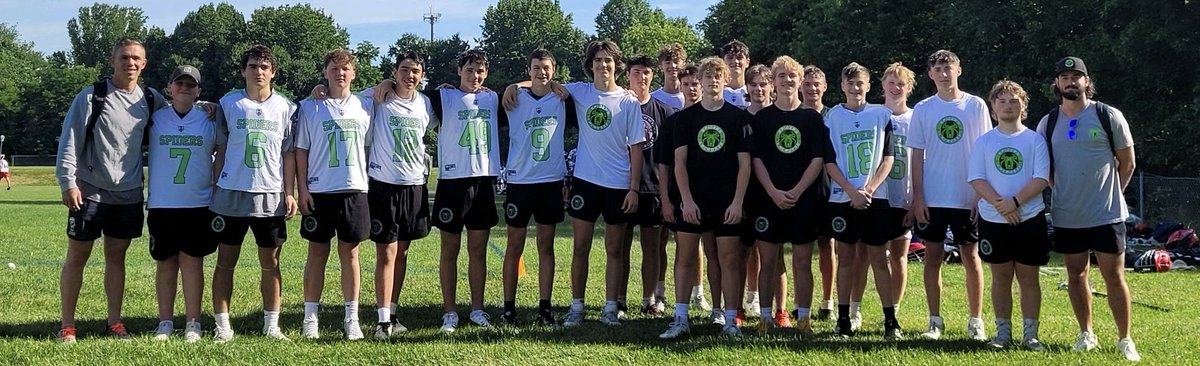 Spiders Lacrosse Club (@spiders_lc) on Twitter photo Congratulations to our Spiders 2027 Black team on a great summer!!!
Thank you to coach Bertrams & Dague for helping this team get better and better!!! We’re looking forward to seeing everyone August 4th <a href="/WRA_Lacrosse/">WRA Lacrosse</a>
Registration for tryouts at spiderslacrosseclub.net Congratulations to our Spiders 2027 Black team on a great summer!!!
Thank you to coach Bertrams & Dague for helping this team get better and better!!! We’re looking forward to seeing everyone August 4th <a href="/WRA_Lacrosse/">WRA Lacrosse</a>
Registration for tryouts at spiderslacrosseclub.net