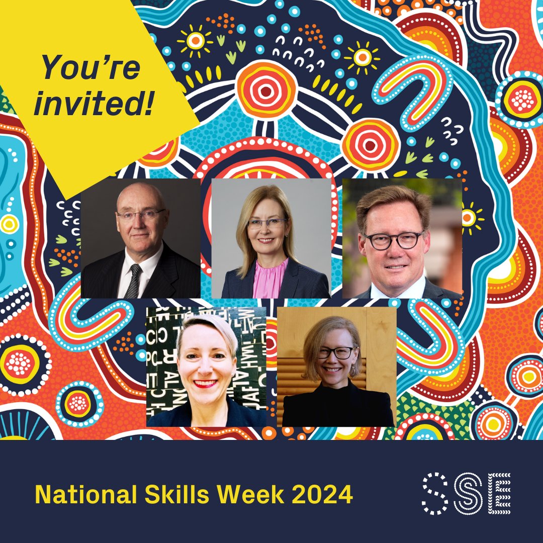 Keynote by Jobs and Skills Australia Commissioner, Professor Barney Glover AO, followed by a panel discussion and networking lunch.

📅 23 August 2024, 10am-12pm
📍 Parquetry Hall, SSE, Ultimo
🌟Limited places, bookings essential 

More info &amp; to book: bit.ly/3ShSEZE
