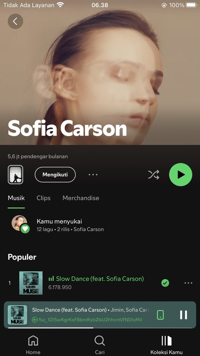 sofiacarson_ina's tweet image. happy 5.6 million monthly listeners and 6.1 million streams for #slowdance 
you are very worthy @SofiaCarson #jimin 
you know how we can't stop listening to this..