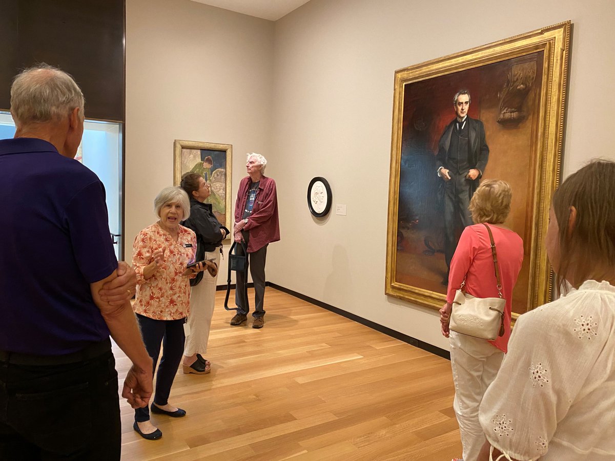 IrvingArts's tweet photo. Keeping our Docent Training going this summer! Thanks, Sherry Owens, and Amon Carter Museum for showing us around!
#docents #docenttraining #arttour #dallasart #dallasartists #irvingtx #irvingarts https://t.co/5Fn5mm7MU8