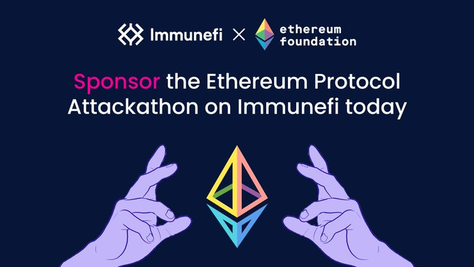 SolanaUnivers's tweet photo. 🎉 @Immunefi proudly announces @WormholeFdn as the inaugural sponsor for the @Ethereum protocol #Attackathon!

🔐 This sponsorship from the @Wormhole platform supports the advancement of on-chain security and reinforces platform safety.

🔽VISIT
https://t.co/cMIrTNA0sF
#SolanaUniverse