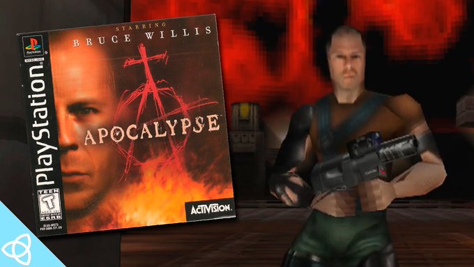 Hoy esta noche empezaremos Apocalypse para PS1 un juego que en su momento era novedoso por tener a bruce<a href="/tag/diademuertos"class="tags"><span>#diademuertos</span></a><a href="/tag/calaveritasliterarias"class="tags"><span>#calaveritasliterarias</span></a>
