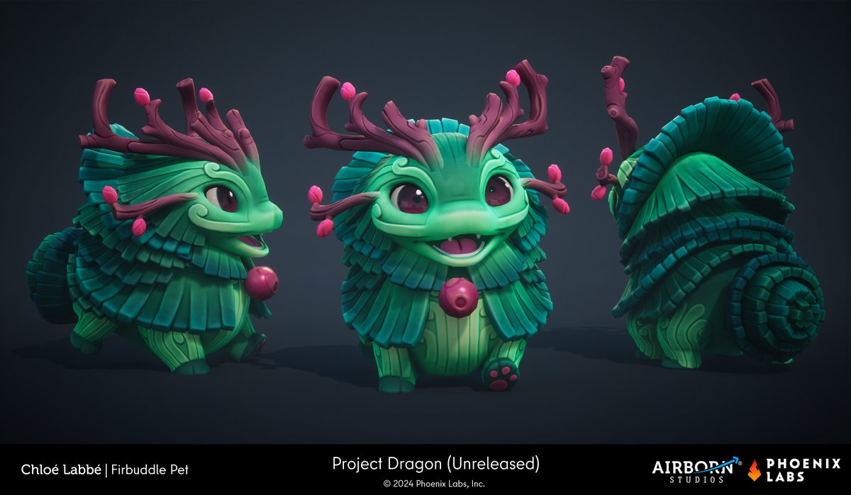 FromHappyRock's tweet photo. aaaaand yeah- in the hands of Chloe Labbe at @airbornstudios, he looked terrific in his game model https://t.co/RGwJfLHRgr