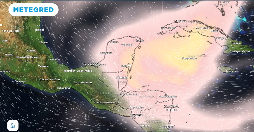 Meteorología Yucatán tweet media