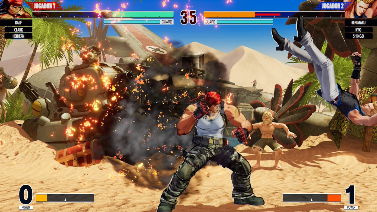 AhlexTerry's tweet photo. Tá maluco!!! Quem não gosta de The King of Fighters XV, já morreu por dentro. 

Sabe aquele game gostosinho de jogar? Sim, ele é o #KOFXV.

#KOF15 #SNK #NeoGeo #ShatterAllExpectations #TheKingofFighters #FightingGames https://t.co/TtLA7WhB1q
