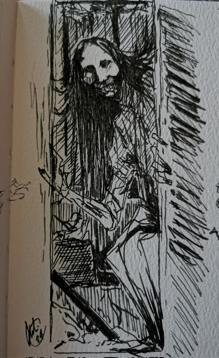 ChibiRaiden1's tweet photo. Horror ink sketches. I'm finally getting back into it. #horrorart #bodyhorror #monster #inksketch https://t.co/SJhisq0YWL