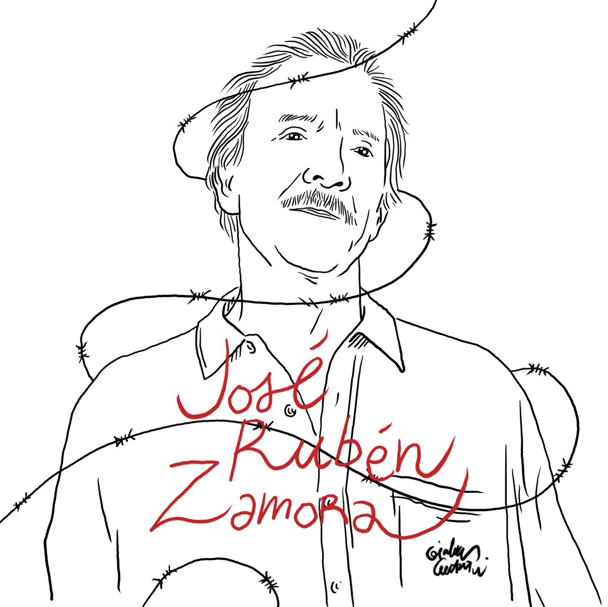 guss_marro's tweet photo. Que gran imagen de @channeldraw.

Lo repetiré hasta la saciedad: nadie es libre mientras haya presos y exiliados políticos.

Lo repetiré hasta la saciedad: no habrá primavera mientras se persiga a periodistas.

Hasta que @ChepeZamora sea libre.

¡Libertad parque Zamora! https://t.co/jD1OoGl3fh