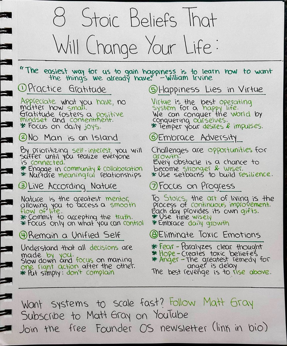7 Stoic beliefs that can change your life: