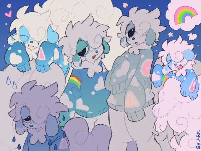 the many faces of Minky  