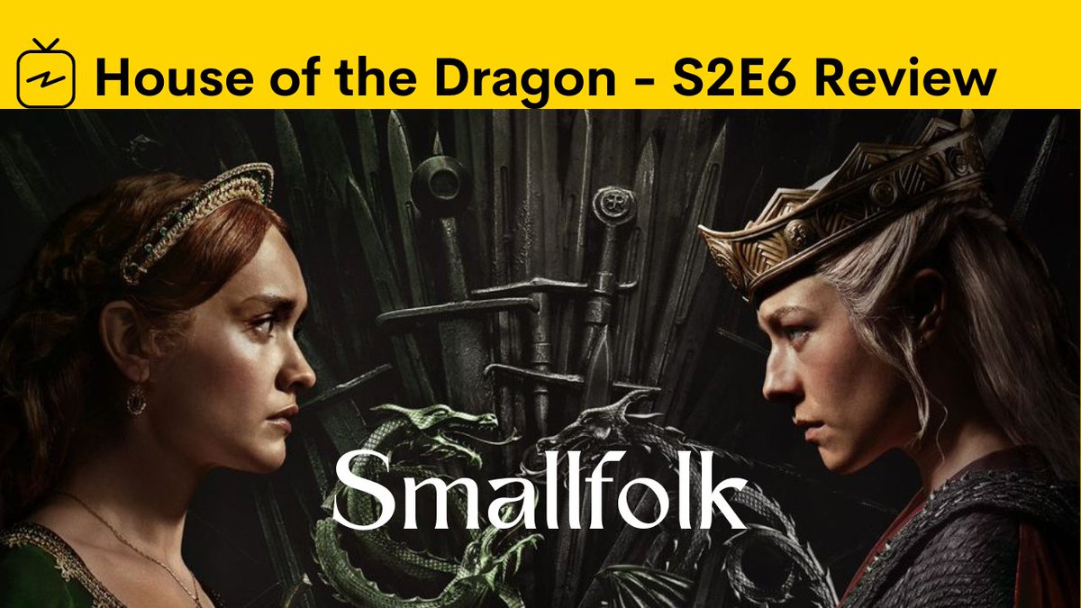HankDavis's tweet image. Join us for our recap of #HouseOfTheDragon S2E6 titled Smallfolk. Please forgive my voice because I'm sick (sounds like I'm talking into a bucket).
tpenetwork.com/house-of-the-d…
#GameOfThornes #HouseOfTheDragons2ep6