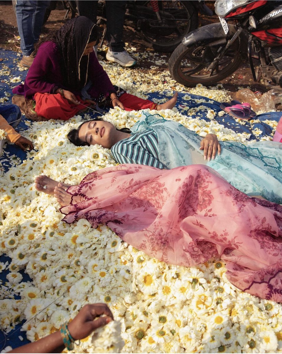 desigirlsquad's tweet photo. Imagine being able to just lay in a pile of FRESH flowers at the market😩 a LUXURY fr 🤚🏽🤩 https://t.co/T7EW6H9s0D