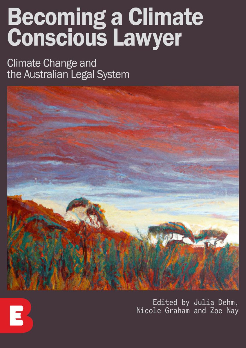 Julia Dehm (@juliadehm) on Twitter photo We are excited to share the publication of a new open access book, Becoming a Climate Conscious Lawyer: Climate Change and the Australian Legal System, edited by Julia Dehm, Nicole Graham (<a href="/DrNGraham/">Nicole Graham</a>), and Zoe Nay, published by La Trobe eBureau latrobe.edu.au/library/open-s⦠We are excited to share the publication of a new open access book, Becoming a Climate Conscious Lawyer: Climate Change and the Australian Legal System, edited by Julia Dehm, Nicole Graham (<a href="/DrNGraham/">Nicole Graham</a>), and Zoe Nay, published by La Trobe eBureau latrobe.edu.au/library/open-sā¦