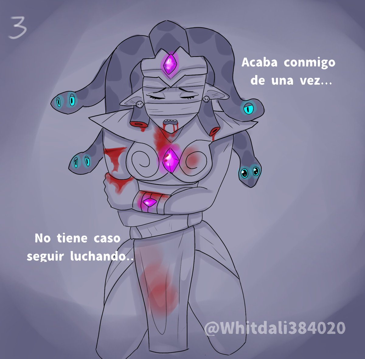 Whitdali384020's tweet photo. Segunda parte 🐍
#BrawlStars #BrawlStarsArt #BrawlStarscolette 
#BrawlStarsemz
#Brawlstarsfanarts #BrawlStarscomics https://t.co/buIqOFNiy8