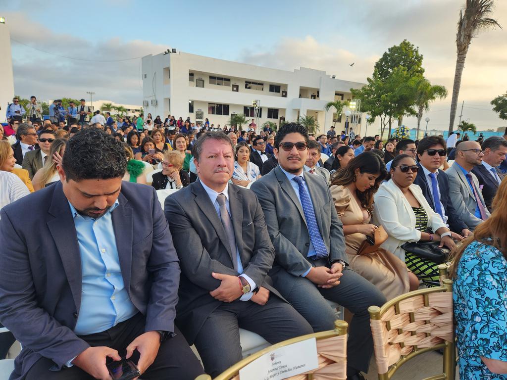 El Presidente de la <a href="/CorteStaElena/">Corte Provincial de Santa Elena</a>, #JuanCamacho, asistió a la sesión solemne por el XXVI aniversario de creación de la <a href="/UPSE_ec/">UPSE | Universidad Península de Santa Elena</a>