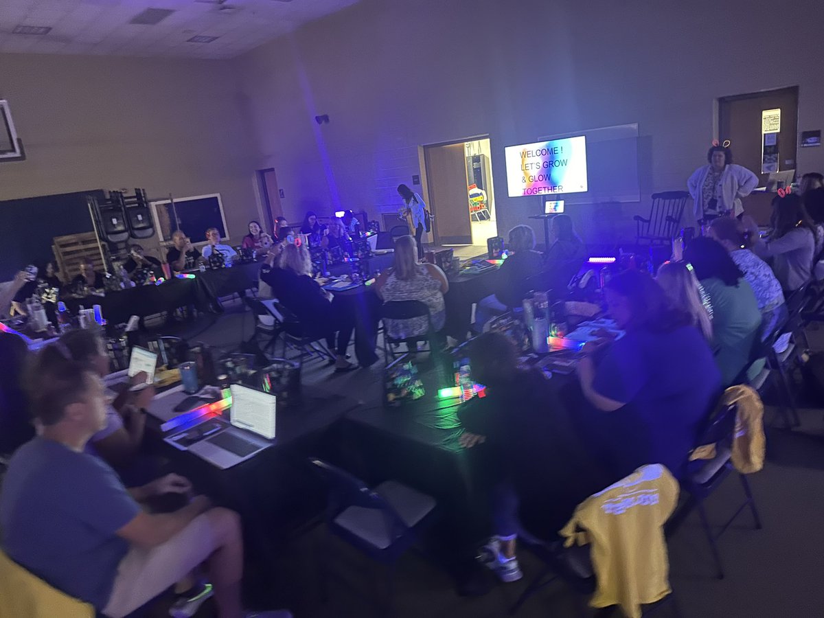 Growing and Glowing with my TEAM! We had a great first day back!! #LetsGrow&amp;GlowTogether