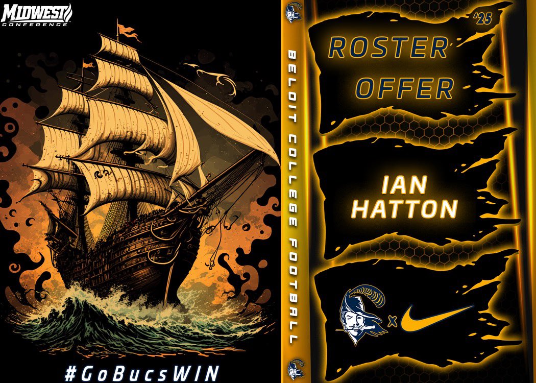 Ian Hatton (@ianchatton) on Twitter photo #AGTG I am blessed to receive my second offer from <a href="/BeloitBucsFB/">BeloitBucsFootball</a>! Thank you <a href="/CoachWillStrong/">William Affognon</a> for this opportunity!
#GoBucsWIN
<a href="/Coachdebesse5/">Bob DeBesse</a>
<a href="/Coach_JHyde/">Jeffrey Hyde</a>
<a href="/CoachDillard25/">Josh Dillard</a>
<a href="/GHSMustangFB/">GHSMustangFootball</a> #AGTG I am blessed to receive my second offer from <a href="/BeloitBucsFB/">BeloitBucsFootball</a>! Thank you <a href="/CoachWillStrong/">William Affognon</a> for this opportunity!
#GoBucsWIN
<a href="/Coachdebesse5/">Bob DeBesse</a>
<a href="/Coach_JHyde/">Jeffrey Hyde</a>
<a href="/CoachDillard25/">Josh Dillard</a>
<a href="/GHSMustangFB/">GHSMustangFootball</a>
