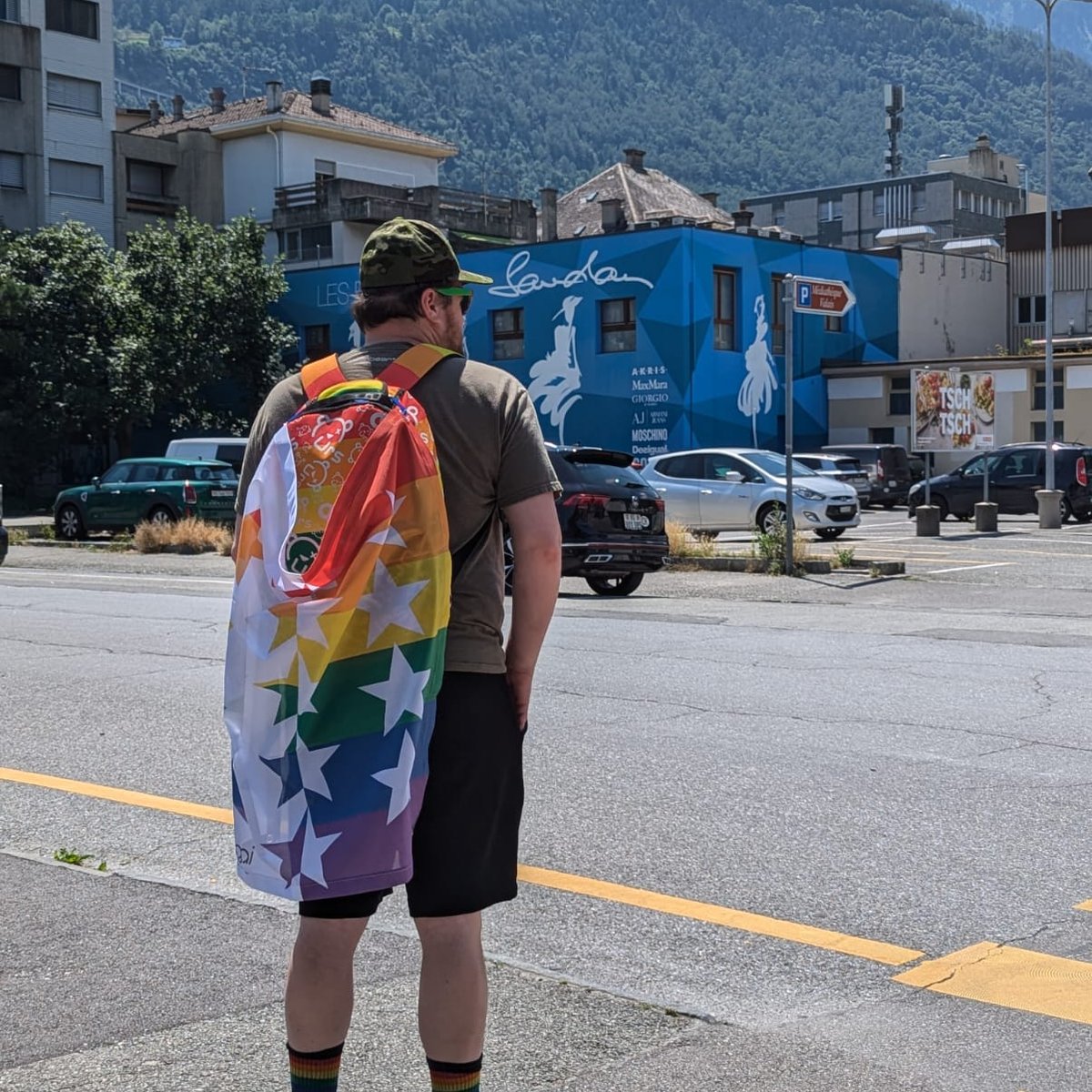 RodolpheMichael's tweet image. Petit retour sur la Pride de Martigny - 20.07.2024 !

Slogan : Soi-même partout !

#soimêmepartout #mypride