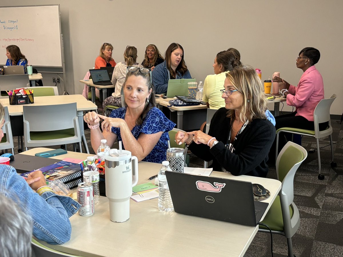 karenwood1's tweet photo. Great things are happening in the NE! It was wonderful to spend the afternoon with regional leaders in day 1 of the @NCDPI_OEL Literacy for Leaders series hosted by @Daretolearn_DCS. There is a ❤️ for students in this region! Can’t wait for day 2! @castickney https://t.co/VlpC0ExnMJ