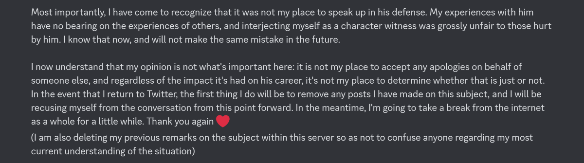 Jhei3361's tweet photo. @He_Qing_Yun @lashiec Kyle has looked over things and since you don't have access to the Discord in its entirety, I figured I'd make sure that it was visible to the public. https://t.co/gd6Rbk42CI