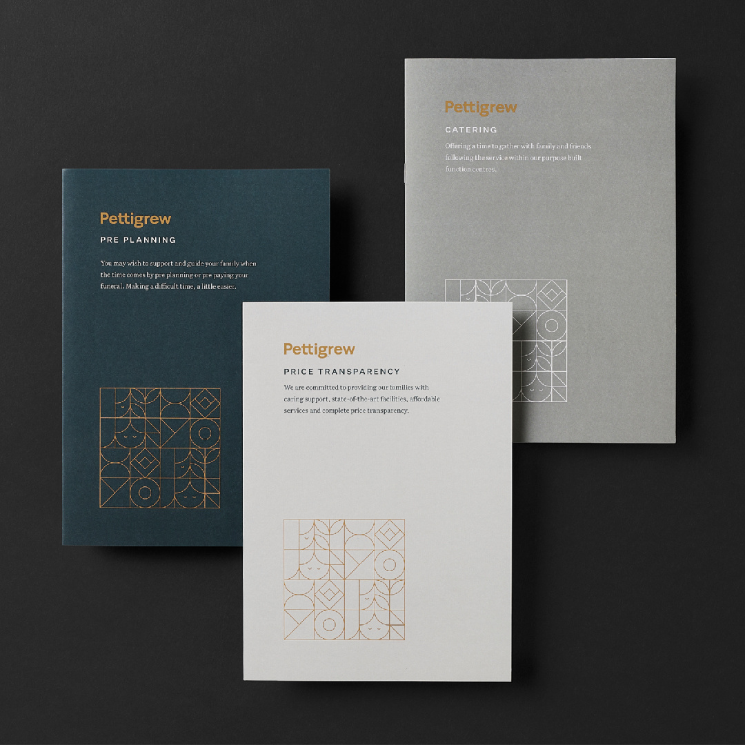 headjamcreative's tweet image. Re-introducing a family-owned, independent, funeral service to the community — Pettigrew ✨ Full case study visit hubs.la/Q02FpjNL0