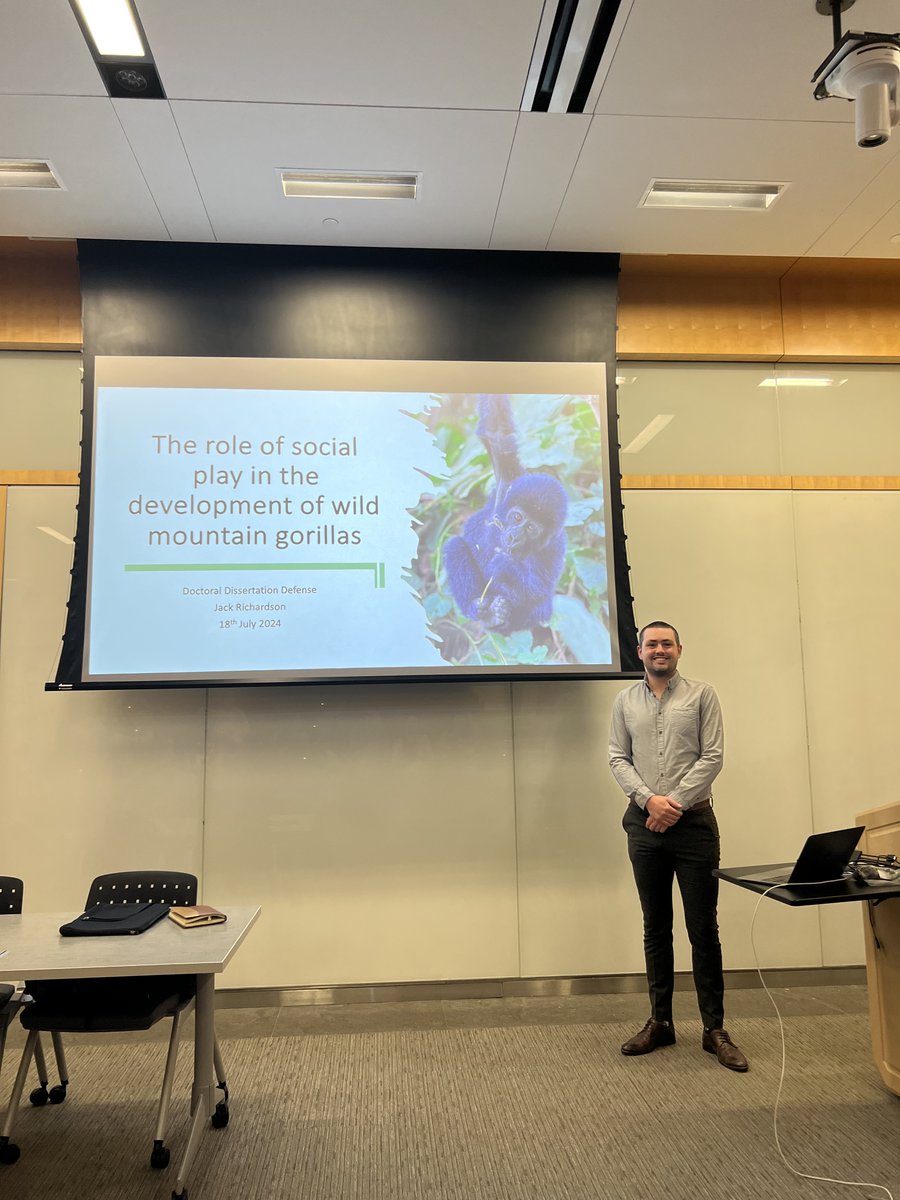 CASHP (@gwcashp) on Twitter photo Last week we celebrated the successful dissertation defense of CASHP community member, Jack Richardson! We greatly enjoyed learning more about correlates of wild mountain gorilla play behavior! Congratulations to Jack on this tremendous milestone!! <a href="/GWAnthropology/">GW Anthropology</a> <a href="/gwucolumbian/">GW Arts & Sciences</a> Last week we celebrated the successful dissertation defense of CASHP community member, Jack Richardson! We greatly enjoyed learning more about correlates of wild mountain gorilla play behavior! Congratulations to Jack on this tremendous milestone!! <a href="/GWAnthropology/">GW Anthropology</a> <a href="/gwucolumbian/">GW Arts & Sciences</a>