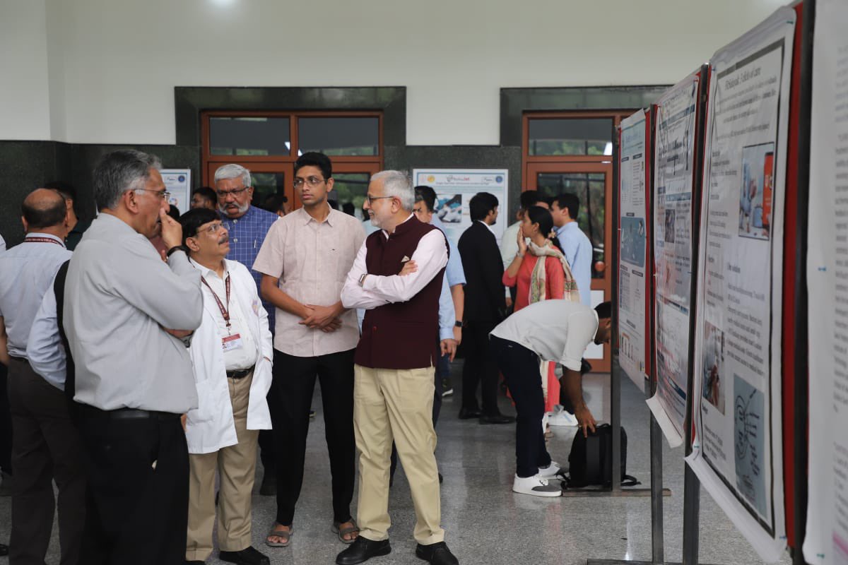aiims_jodhpur's tweet photo. Exciting strides in medical innovation at the Medical Innovation and Biomedical Instrumentation workshop hosted by AIIMS Jodhpur! 

Esteemed experts & dignitaries explored cutting-edge technologies like AI/ML applications and cancer therapies, fostering a culture of entrepreneurship. 

Key collaborations with IIT Jodhpur, IIT Ropar, and PGIMER Chandigarh made the workshop a big success. 

#MedicalInnovation   #HealthcareRevolution 

@JPNadda   @mpprataprao   @AnupriyaSPatel @MoHFW_INDIA @IndiaDST @iitjodhpur @dpgi_chandigarh @iitrpr