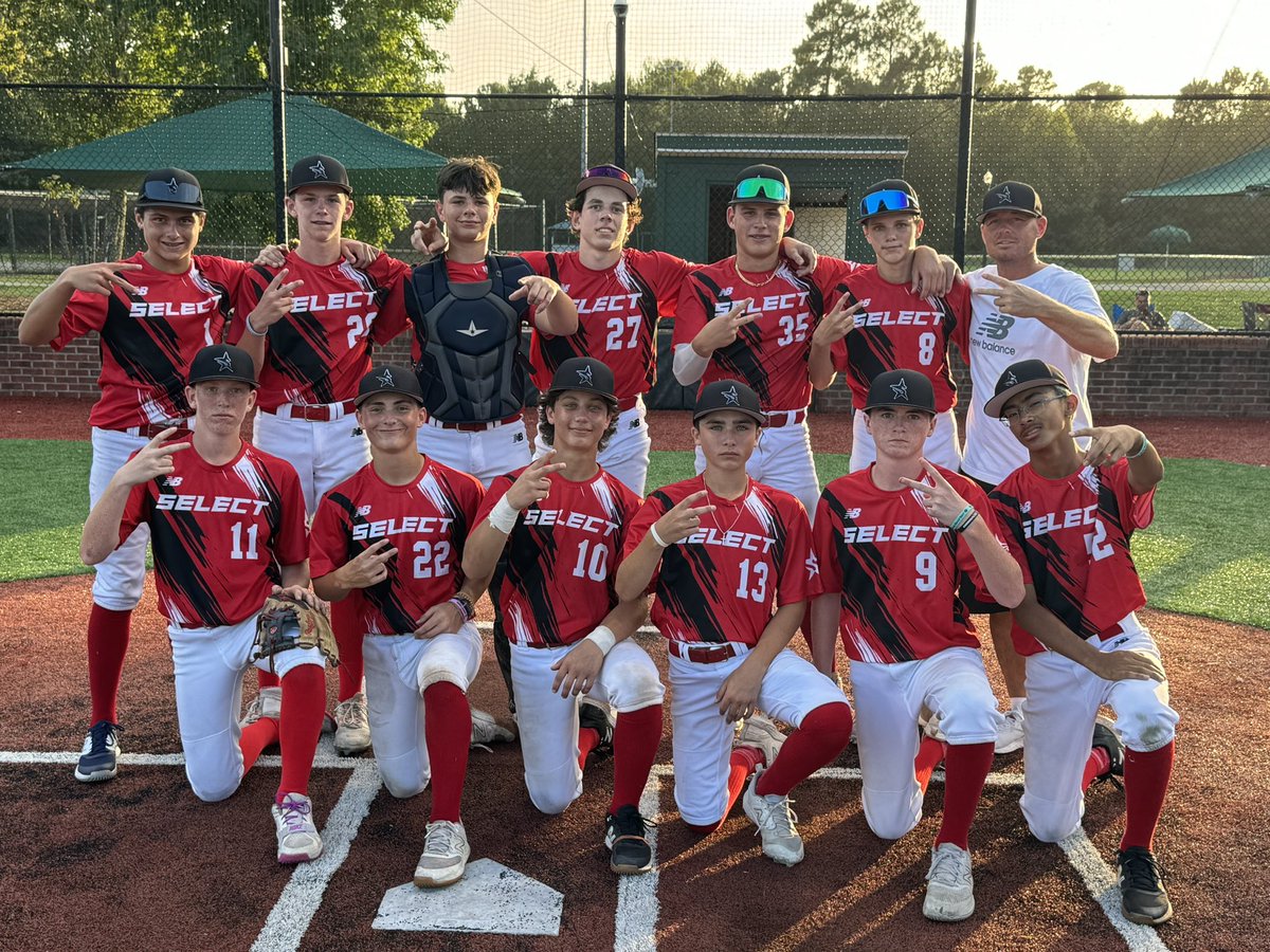 The 13U Select White National Team wins 2 games today at the Ripken Experience in Myrtle Beach! The boys are starting to heat up! Don’t let them catch 🔥!