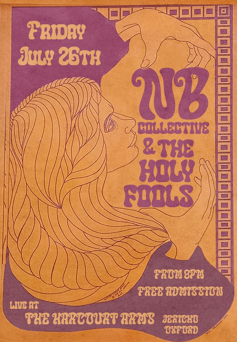 First up on the Holy Fools summer tour is a Friday night extravaganza with the Nigel Brown Collective at the Harcourt Arms in Jericho! It all kicks off at 8 pm when the Fools storm the stage, followed by the ever-bodacious NBC. So get your glad rags ready and we'll see you there!
