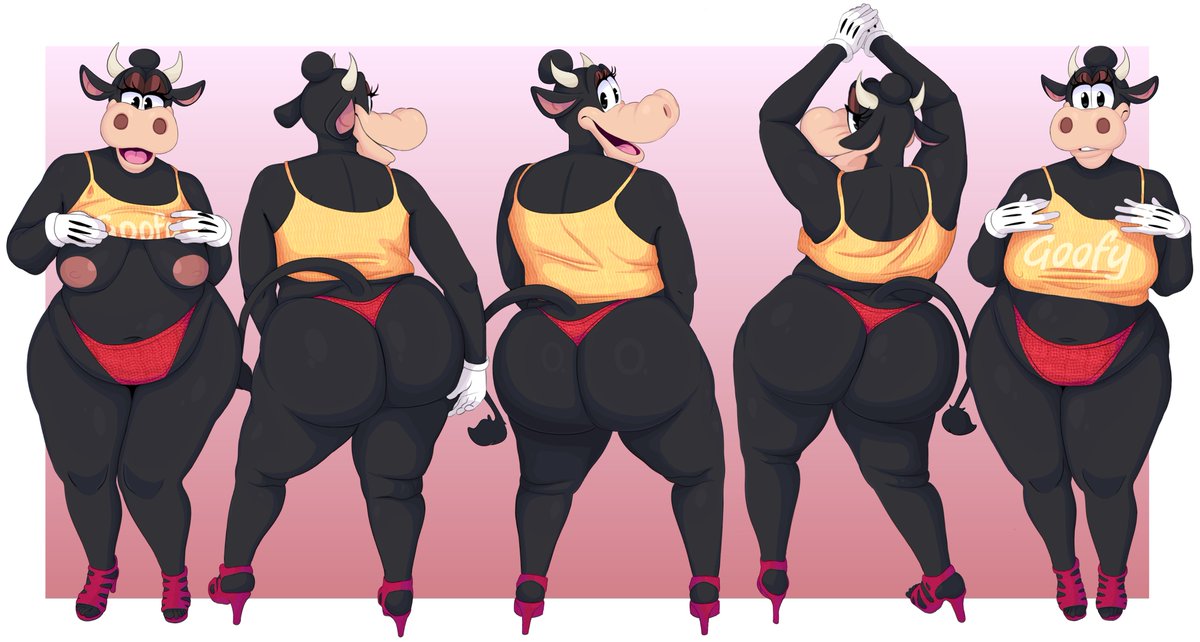 BoolishClara's tweet photo. Clarabelle Cow

The Sassy Diva returns in a classic outfit. Showing off more of her body~

Thanks for 3k followers!! https://t.co/F7NUQelwbW